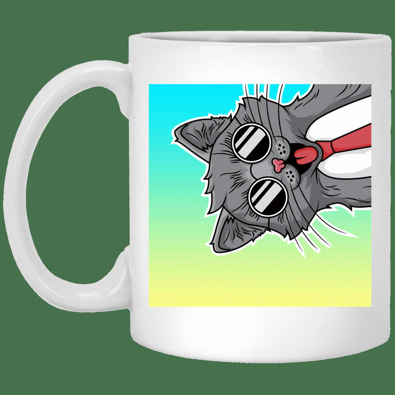 One Cool Cat Mug Gifts for Friends, Gifts for Valentine Day, Coulpe Gifts - Bluefink.jpg