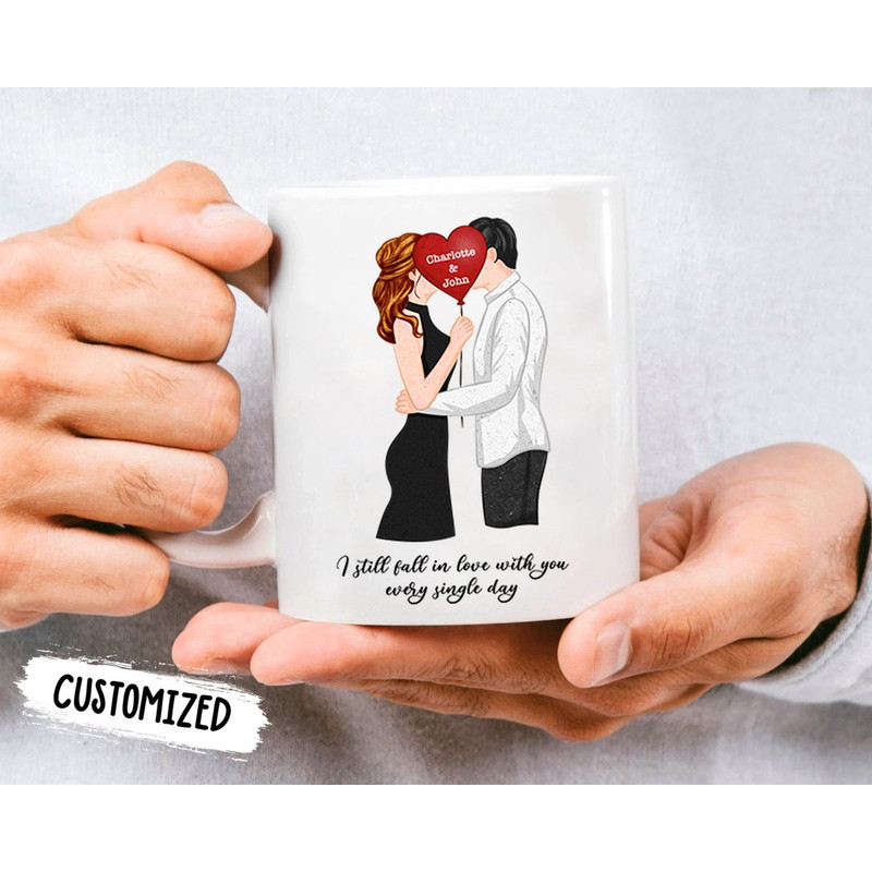 Personalized Mug For Him, Customized Mug, Couples Mug, Personalized Valentines Mug, Valentines Gifts Ceramic Mug - Bluefink.jpg