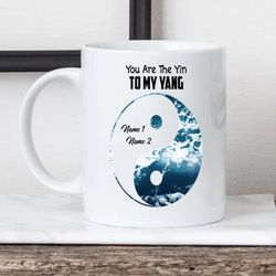 personalized you are the yin to my yang mug 14 gifts for couple, husband and wife on valentine s day anniversary birthda