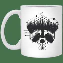 raccoon art mug gifts for friends, gifts for valentine day, couple gifts