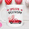 Special Delivery Valentine's Mug, Hugs and Kisses Red Truck Mug, Valentine's Day Mug, Valentines For Him, Valentines Day Mug - Bluefink.jpg