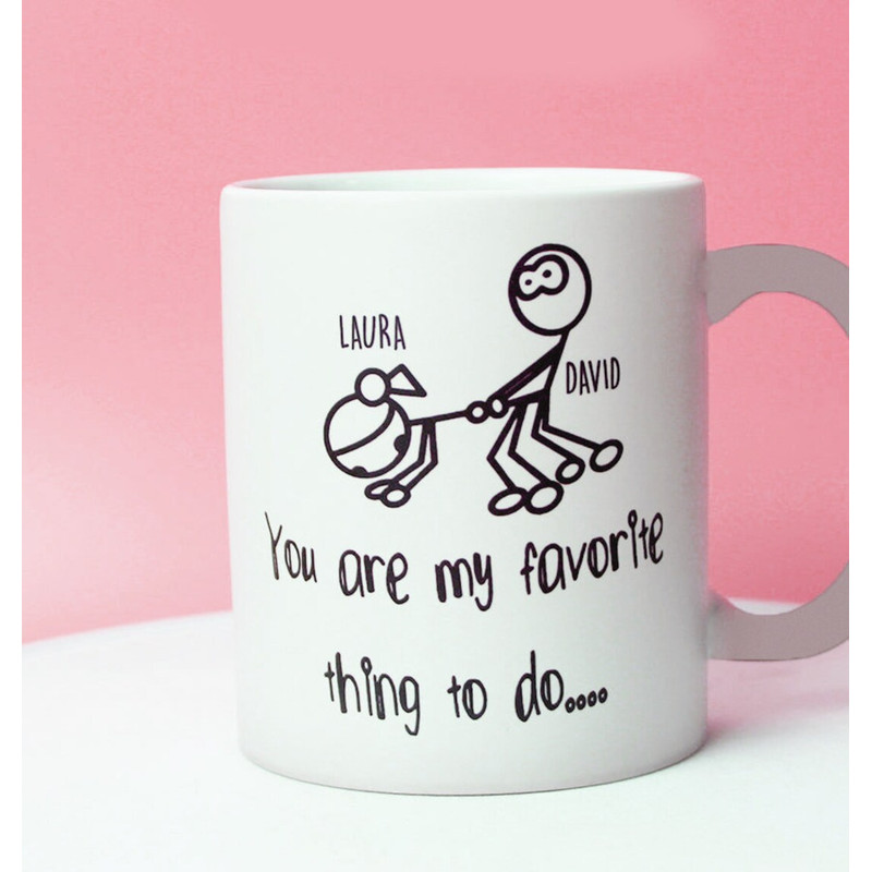Thanks For All The Orgasms Valentine Mug, Mug Customised With Name, Naughty Valentines Mug For Him - Bluefink.jpg
