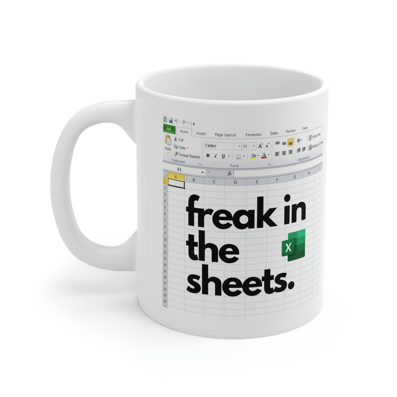 Unleash Your Inner Excel Wizard - Freak in the Sheets Spreadsheet Mug - Perfect Gift for Work - Bluefink.jpg