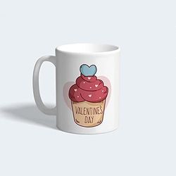 valentine day cupcake valentine mug for boyfriend girlfriend husband wife couples for valentine s day gifts mug 11 15oz