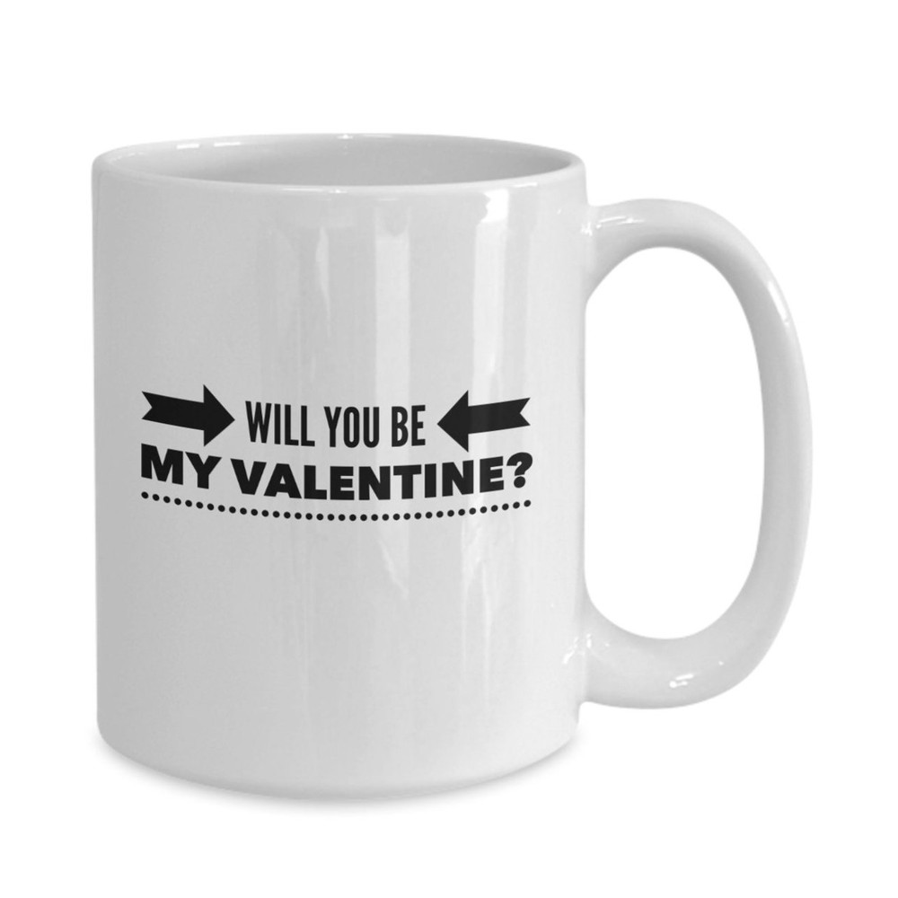 Valentine's Day Mug - Will You Be My Valentine Mug, Gift For Men, Gift For Women, Valentine Gifts, Gifts For Lovers - Bluefink.jpg