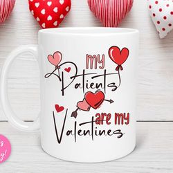 valentines nurse mug, registered nurse, gift for nurse, valentines mug, nursing school mug, valentines gift, valentine n