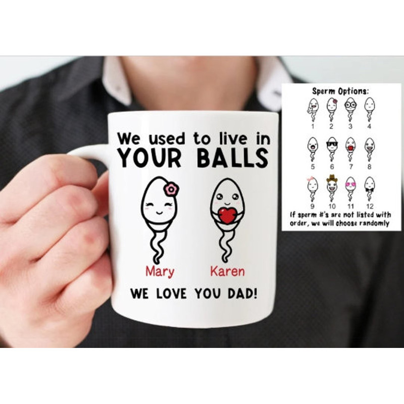 We Used To Live In Your Balls Mug Gifts for Lovers - Bluefink.jpg
