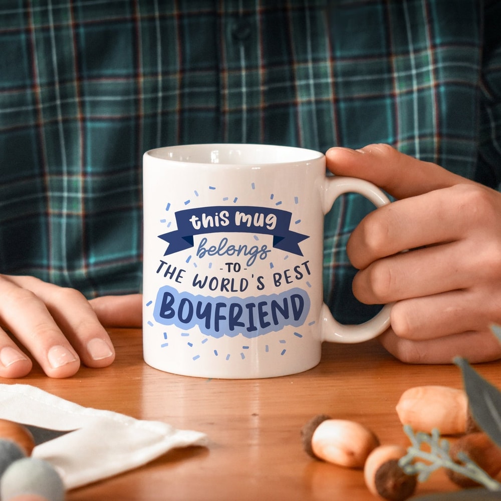 World's Best Boyfriend Mug, I Love You Gift, Boyfriend Mug, Gifts For Boyfriend, Gifts For Him, Blue Mug, Funny Mug Gift - Bluefink.jpg
