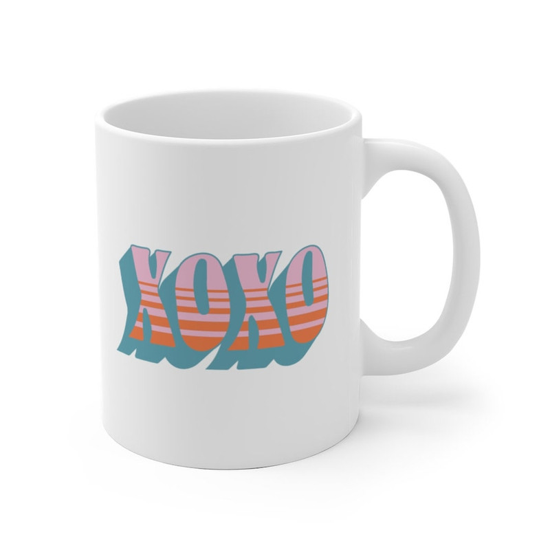 Xoxo Mug, Valentines Day Coffee Mug, Valentines Day Mug Valentines Gift - Bluefink.jpg