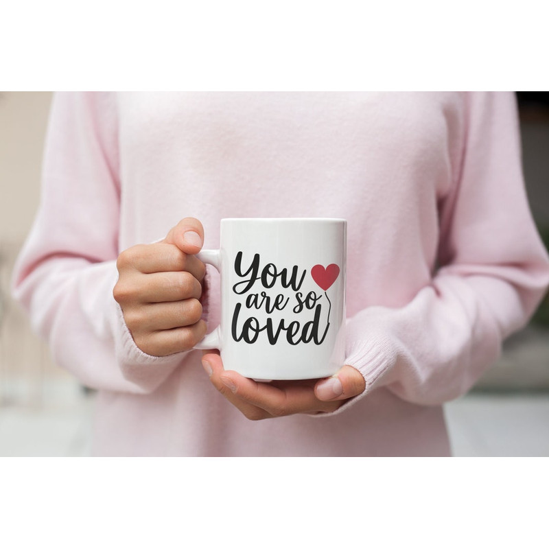 You Are So Loved Valentines Mug, Happy Valentines Day Mug, Valentines For Him, Valentines For Her, Valentines Gift - Bluefink.jpg