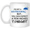 You Can Expect A Few Inches Tonight Valentine Mug, Weatherman Valentine Mug, Naughty Valentine Mug, Funny Valentine Mug - Bluefink.jpg