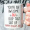 You're An Awesome Dad Keep That Shit Up Mug Funny Custom Gifts For Step Dad, Bonus Dad Father's Day From Step Son, Step Daughter - Bluefink.jpg