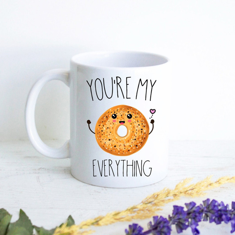 You're My Everything Mug, Valentines Day Gift, Boyfriend Girlfriend Anniversary Gift, Husband Gift, Valentine's Day Mug - Bluefink.jpg