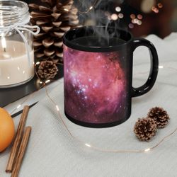 Black Galaxy Mug  Outer Space Mug  Universe Coffee Mug  Celestial Coffee Mug  Purple Sky Mug  Cloud Mug  Starry Sky Coff