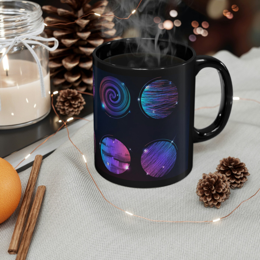 Black Galaxy Mug Outer Space Mug Universe Coffee Mug Celestial Coffee Mug Purple Sky Mug Cloud Mug Starry Sky Coffee Mug 5.jpg