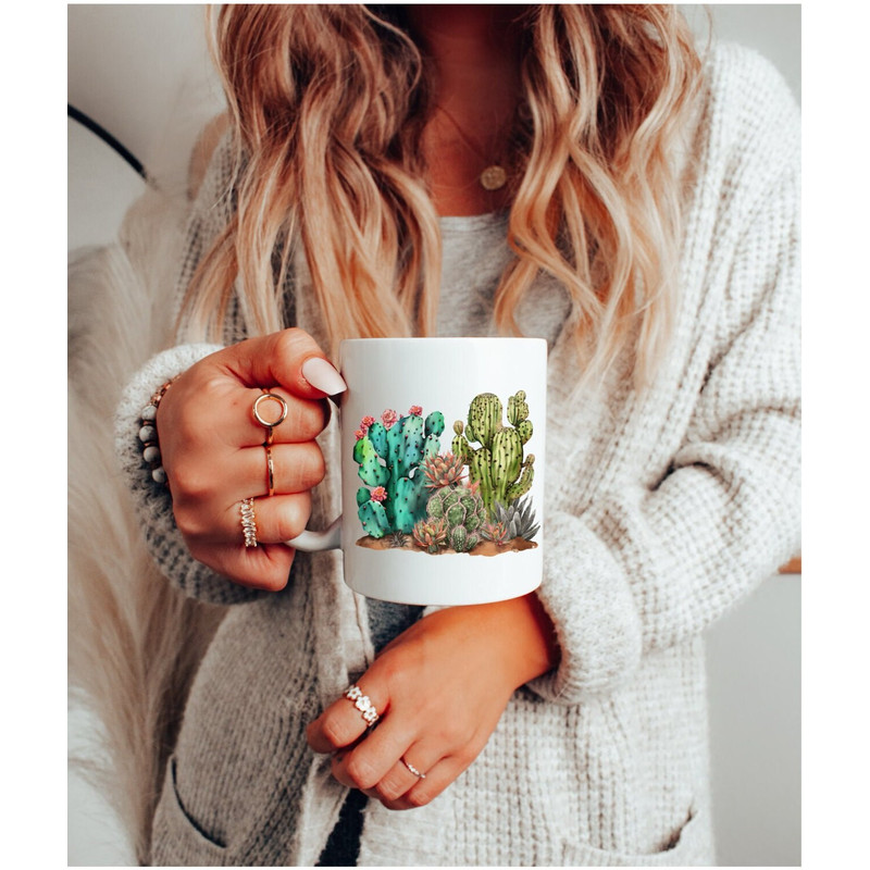 Cactus Mug Cactus Gifts for Women Cactus Name Mug Cactus Lover Gift Watercolor Cactus Coffee Mug Cactus Coffee Cup Cactus Mug Gift 12.jpg