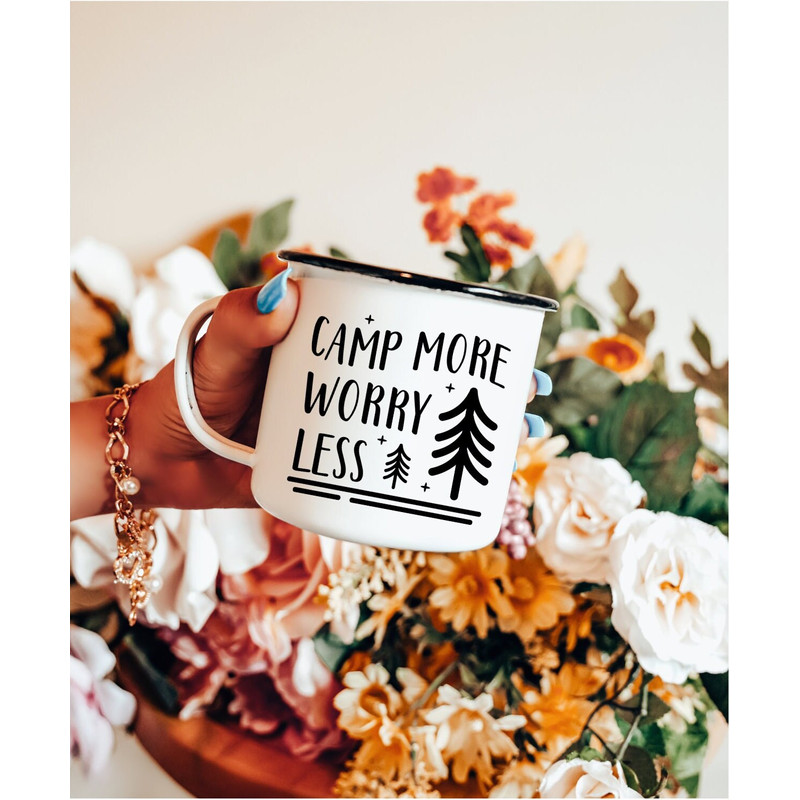Camping Quote Mug Camper Quote Mug Camping Lover Coffee Mug Trailer Camping Gift Mug Love to Camp Mug Camping Ceramic Coffee Mug 1.jpg