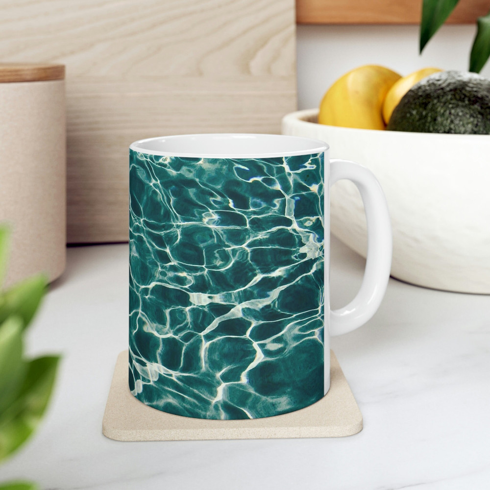 Coastal Ocean Wave Ceramic Coffee Mug Tropical Escape Coffee Cup Nautical Mug Hot Tea Cups Beachy Stemless Glass Cup Beach Gift 8.jpg