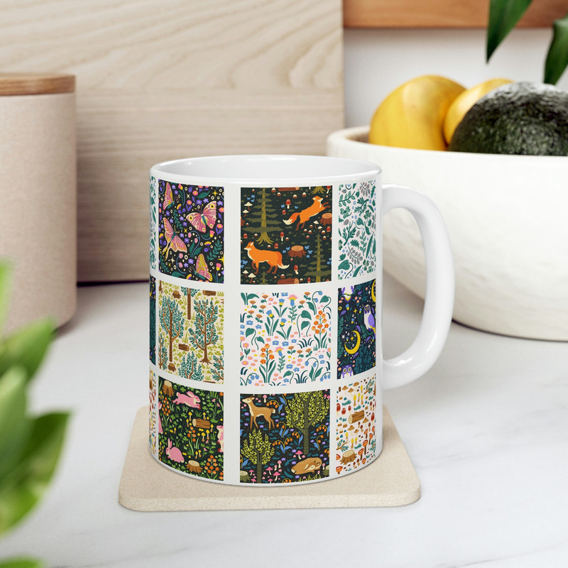 Floral Coffee Mug Flower Patterned Mug Floral Mug Garden Mug Dainty Flower Mug Wildflower Coffee Mug Feminine Coffee Mug 32.jpg