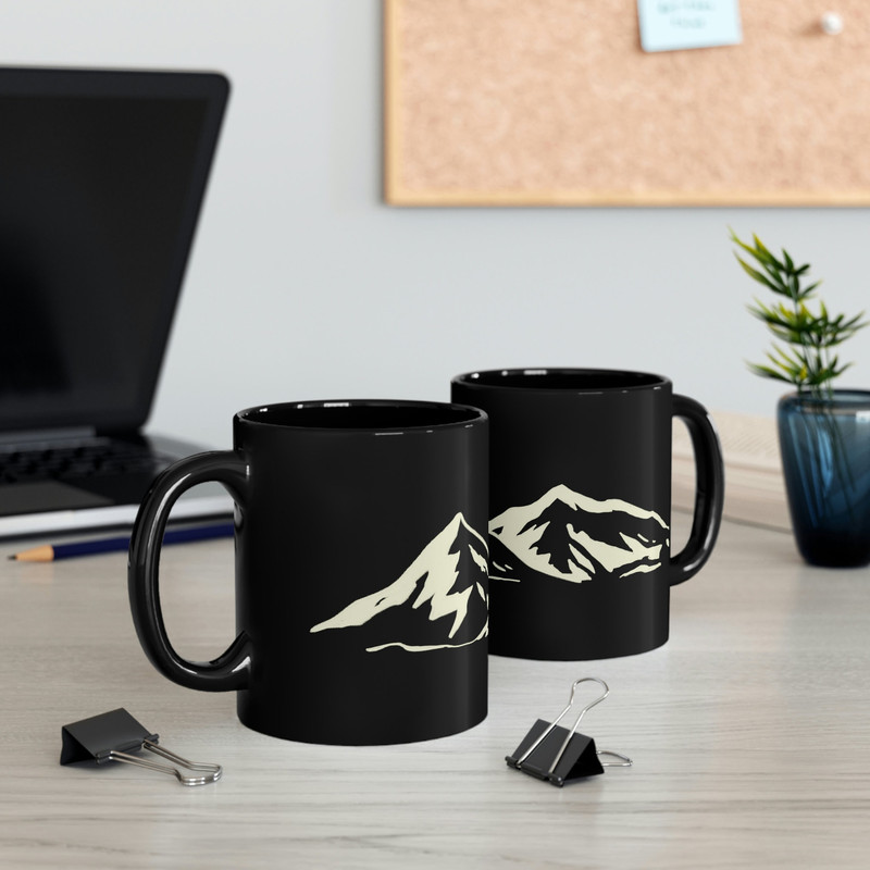 mountain mug cool coffee mugs large handle mug gift for tea lovers nature inspired panoramic mountain scene nature mug 1.jpg