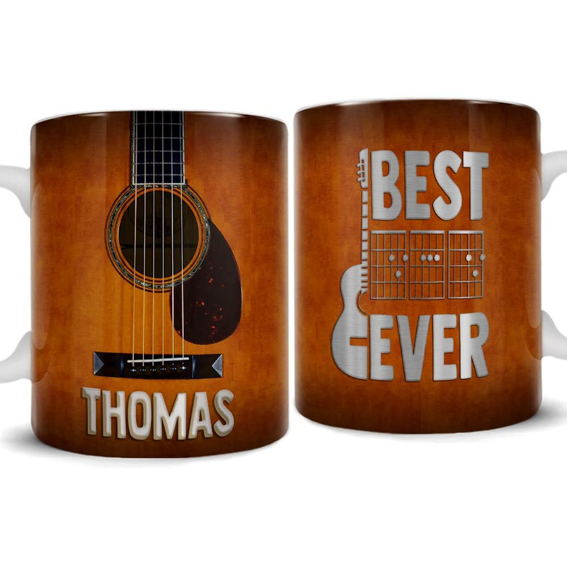 Personalized Best Dad Ever Guitar Notes Mug.jpg