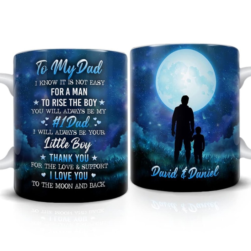 Personalized Mug Best Gift For Dad From Daughter.jpg