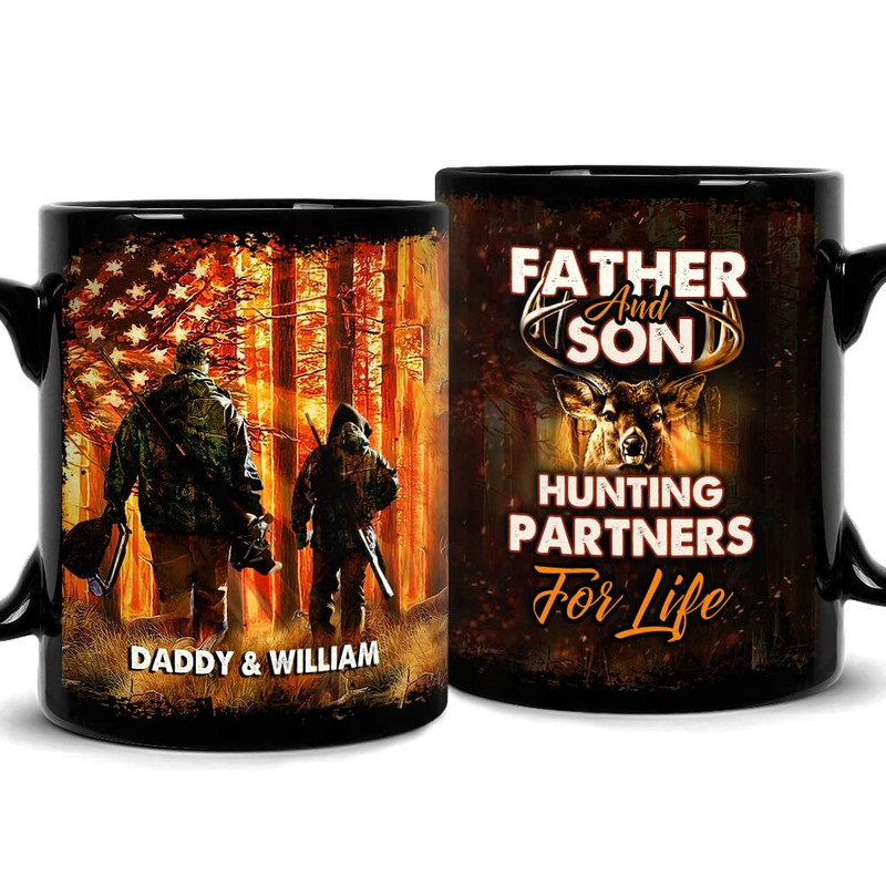 Personalized Mug Father And Son Hunting.jpg