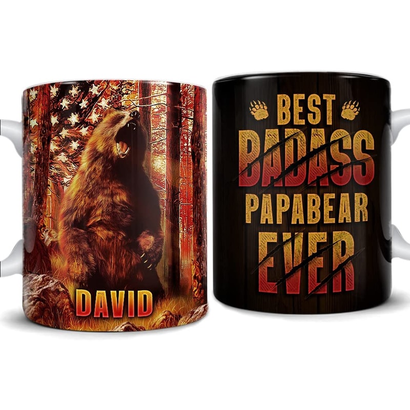 Personalized Papa Bear Mug Best Papa Bear Ever.jpg