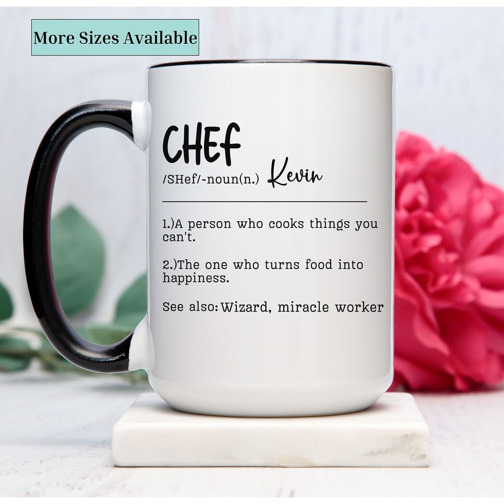Chef mug, custom chef name mug, personalized cup,chef gifts,gift for chef,chef coffee cup,gift for her,gift for him, christmas gift.jpg