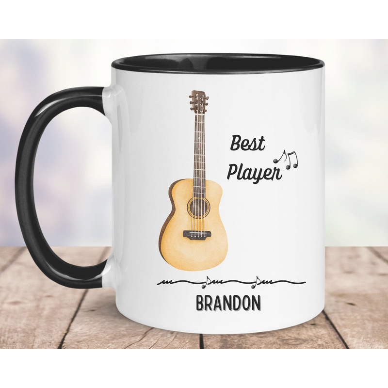 Guitar mug, custom gift mug to guitarist, guitarist mug, musician gift, musician teacher gift, music mug, musical student git, band mug.jpg