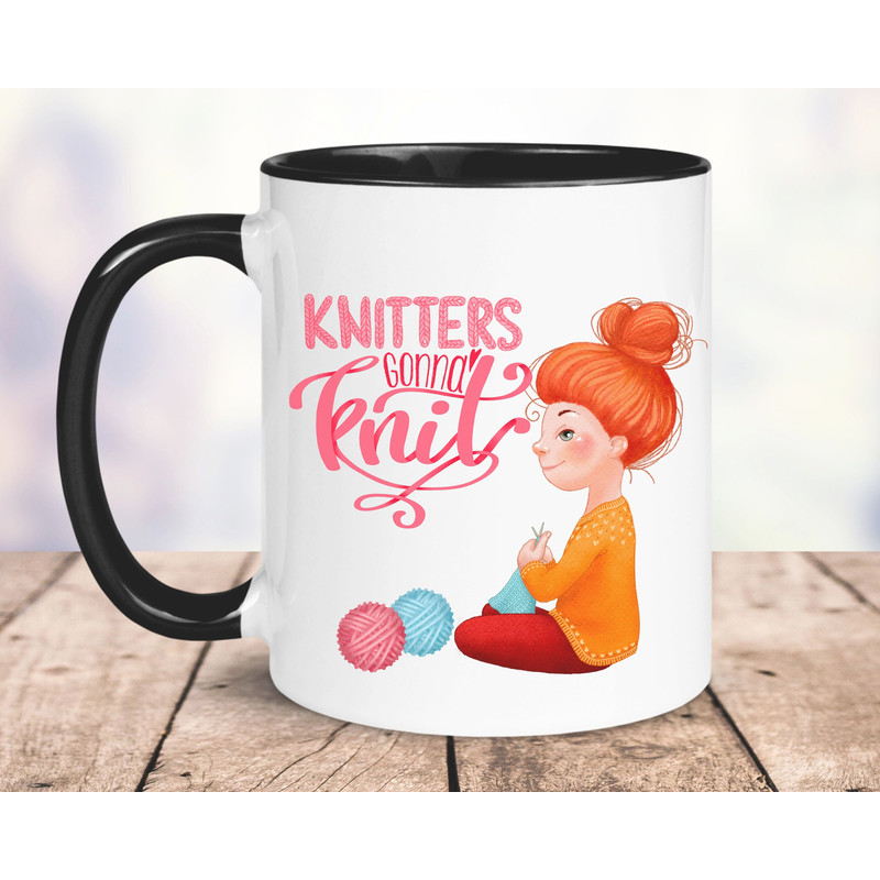 Knitting mug, ceramic mug gift for knitter, funny mug gift, coffee mug for birthday gift, for for her, mother's day gift, holiday gift 5.jpg