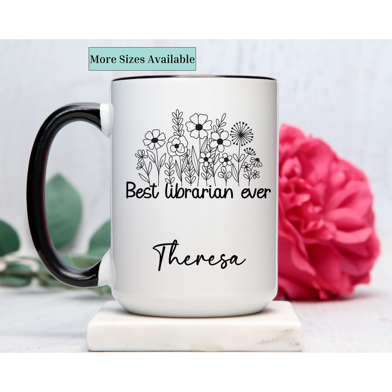 Librarian mug, Personalized Librarian coffee cup, Custom Librarian Mug, Gift For Librarian, Librarian Coffee Mug, Librarian Gifts For Her.jpg