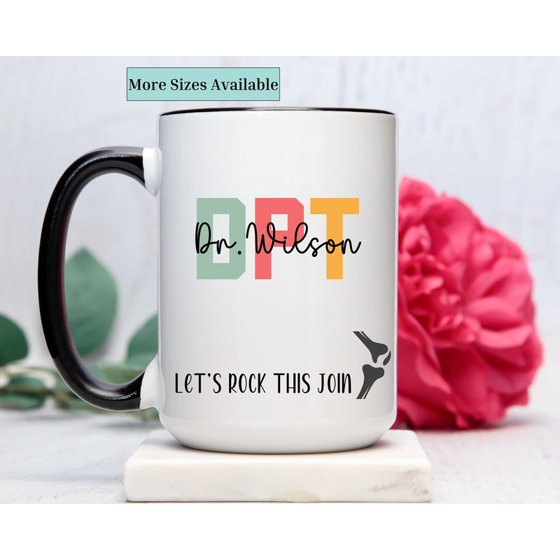 Personalized physical therapist mug,custom PT cup, PT gift,gifts for personal therapist,PT Student Gift,pt Graduation Gift,appreciation gift.jpg