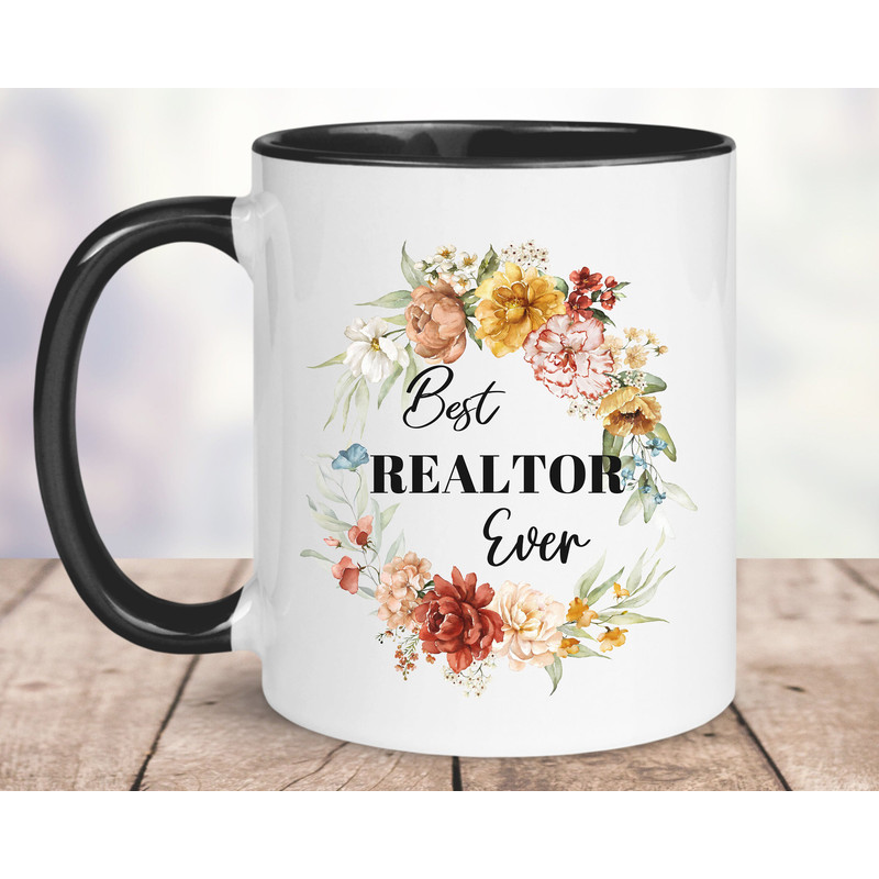 Realtor mug, Realtor gift, Best realtor ever,  Mug gift for Real Estate Agent, realtor closing gift, realtor marketing, Ceramic coffee mug 2.jpg