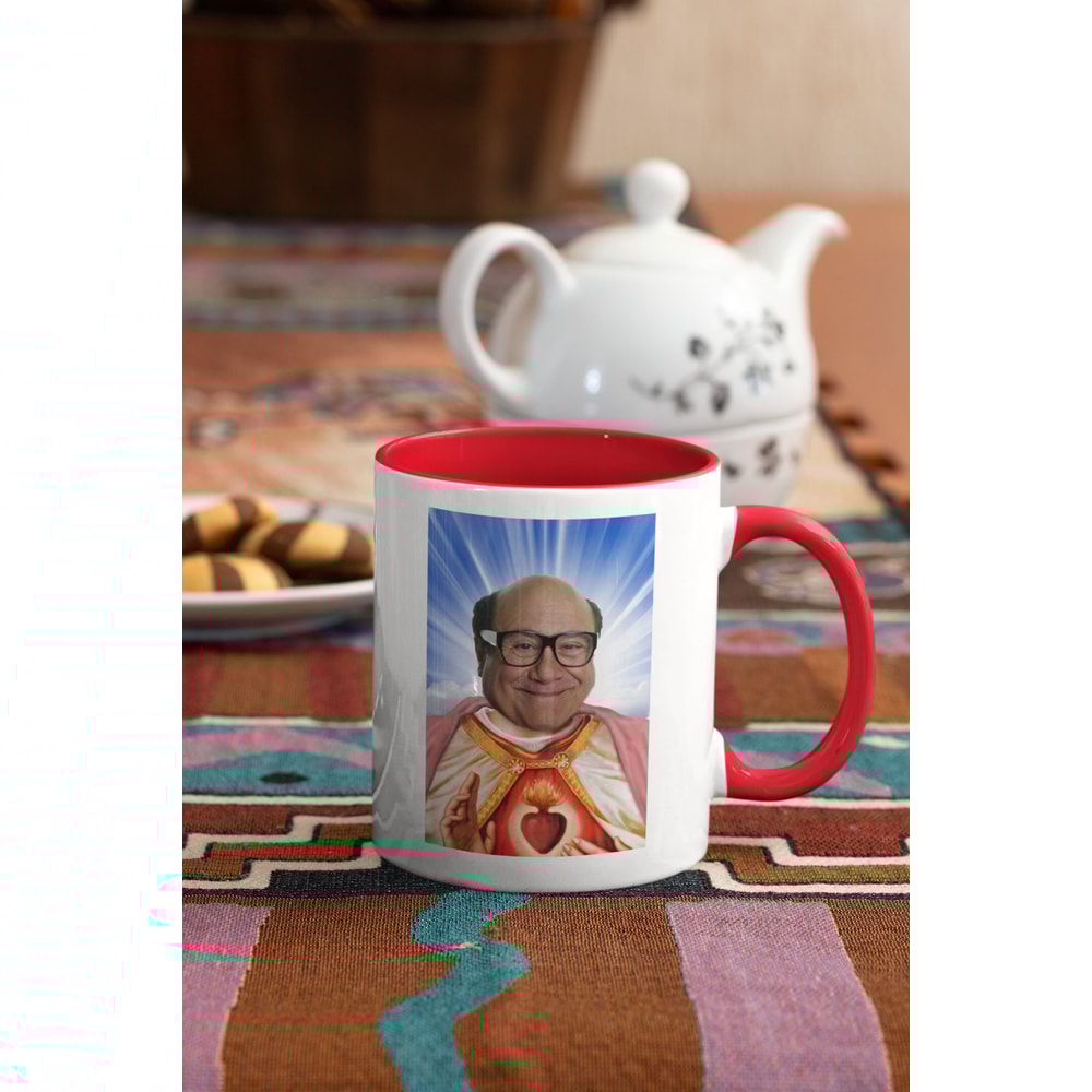 Danny DeVito inspired mug - Saint Danny DeVito gift - Danny DeVito merch - Saint Danny - Gift for him - Gift for her - Danny DeVito gift fan.jpg