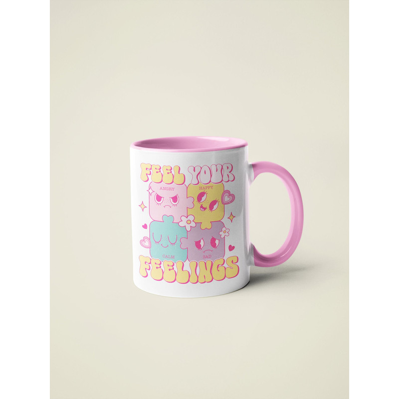 Self Love Mug - Valentines Gift for Friend - Cute Frog Gift - Gift for Her - Gift for Him - Valentines Gift -Feel Your Feelings - Emotions.jpg
