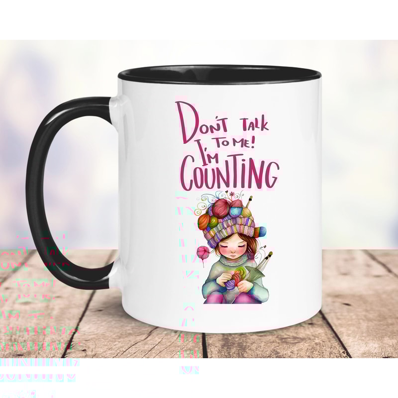 Knitting mug, ceramic mug gift for knitter, funny mug gift, coffee mug for birthday gift, for for her, mother's day gift, holiday gift 1.jpg