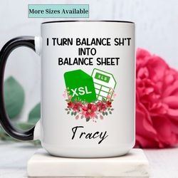 personalized accountant mug,custom accountant coffee cup,tax prep mug, accountant gift,funny accountant gift, new accoun