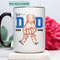Personalized best dad ever mug,Custom first bump coffee cup,gift for father,Dad gifts with kids name,fathers day gift,Christmas gift for dad.jpg