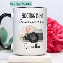 Personalized photography mug,custom photographer coffee cup,Photography Gifts For Women,Camera Gifts Wedding Photographe