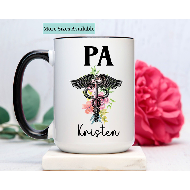 Personalized physician assistant mug,Physician Assistant Graduation Gifts, Gifts for Physician Assistant, Physician Assistant Appreciation.jpg