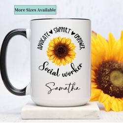 personalized social worker gift mug,custom social worker coffee mug,social work graduation gift,social work appreciation