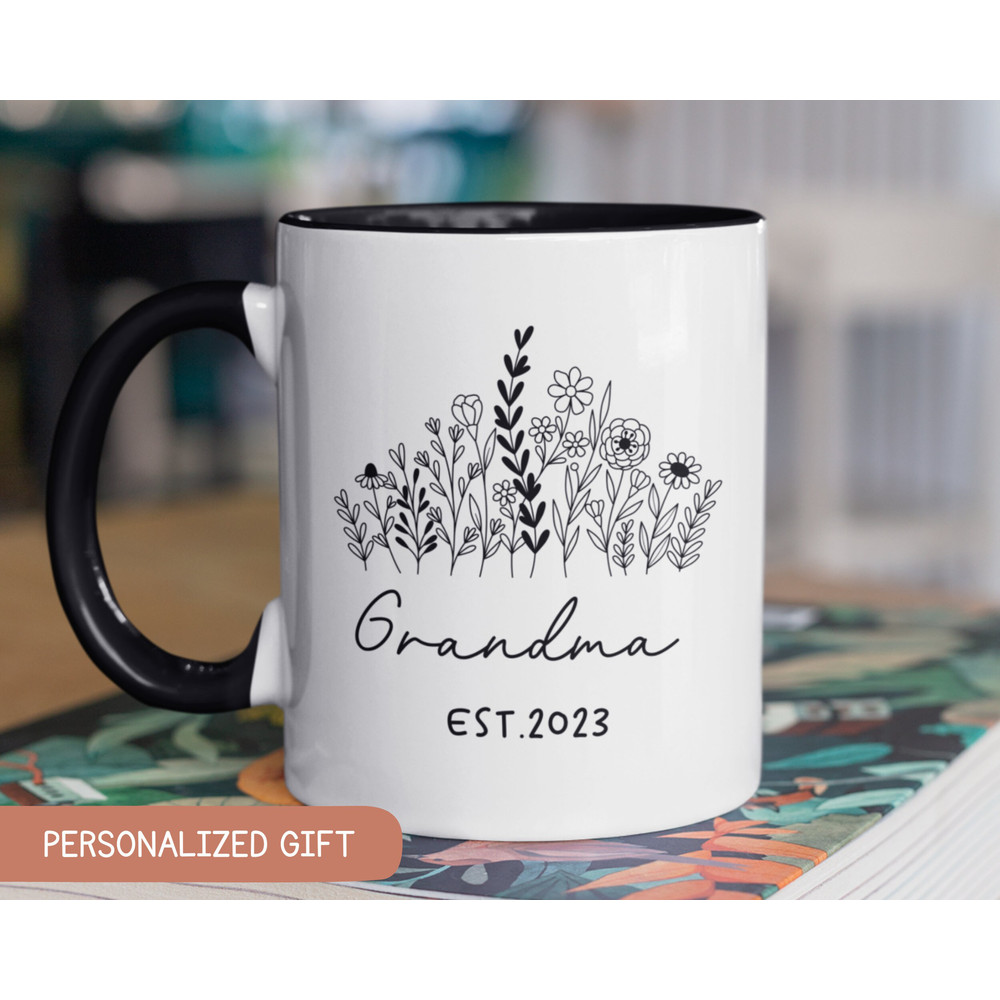 Grandma Pregnancy Announcement Wildflowers, Pregnancy Reveal, New Great Grandma Gift, New Baby Announcement, Baby Reveal, New Grandma Gift 1.jpg