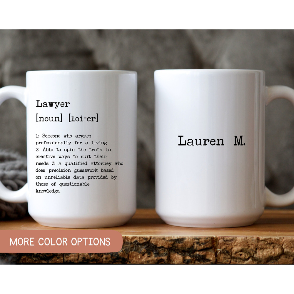 Lawyer Personalized Coffee Mug, Personalized Lawyer Gift, Gift for Lawyer, Lawyer Personalized Gift, Lawyer Graduation Gift,Law Student Gift.jpg