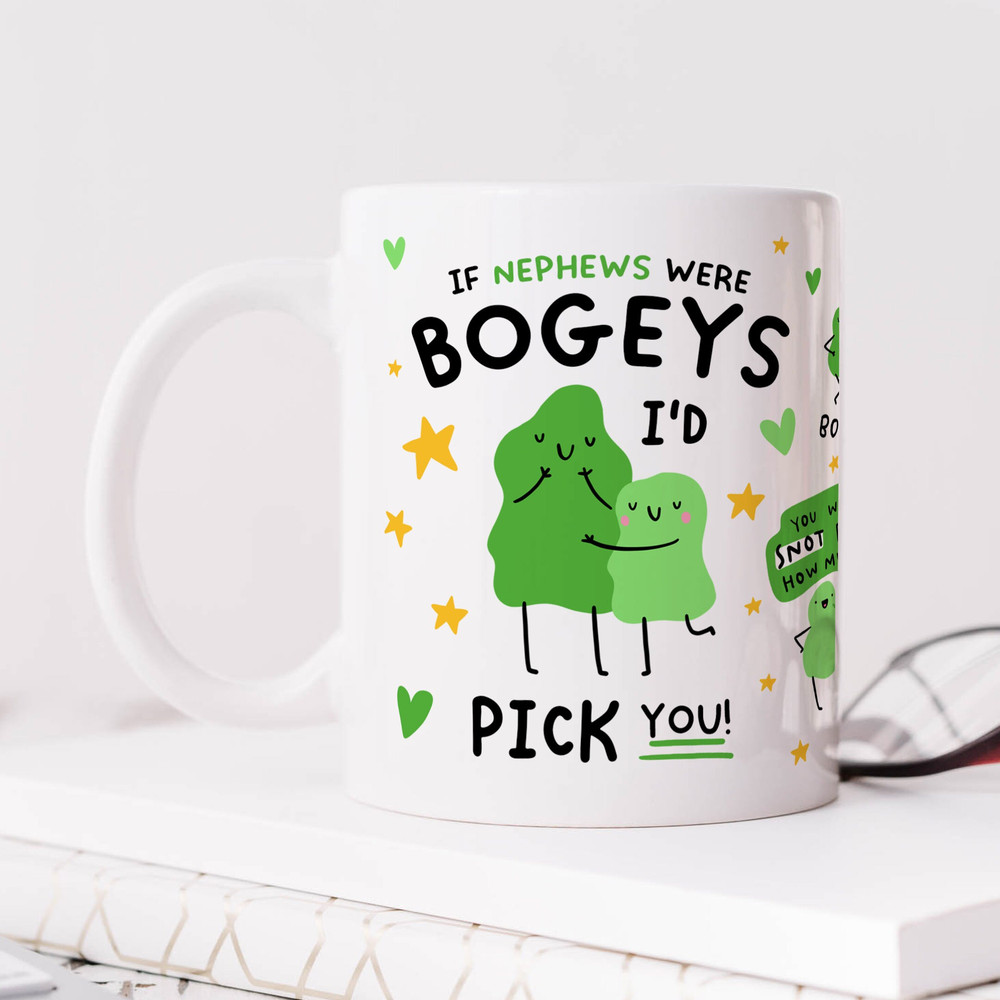 If Nephews Were Bogeys I'd Pick You Mug - Funny Nephew Mug, Nephew Gift, Birthday Gift, Best Nephew Mug.jpg