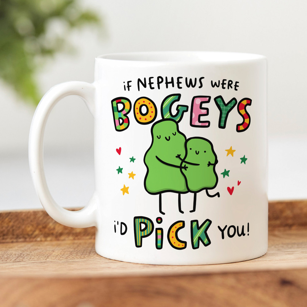If Nephews Were Bogeys Mug, Personalised Nephew Gift, Funny Gift, Birthday Gift.jpg