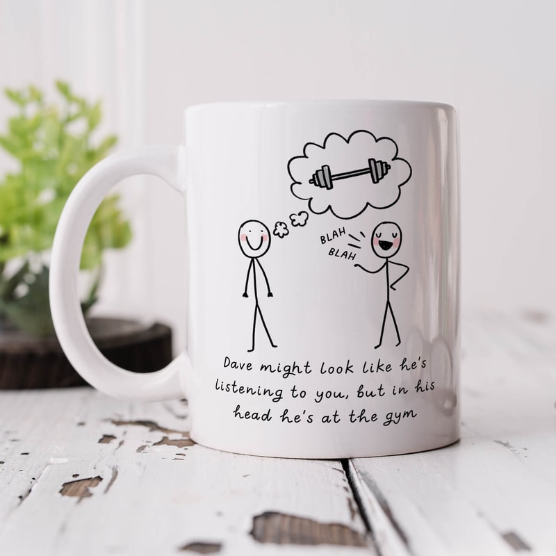 Personalised Gym Mug - Funny Gift, Birthday Gift, Christmas Gift, Stocking Filler.jpg