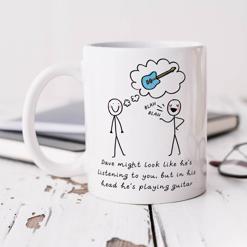 Personalised Playing Guitar Mug - Funny Gift, For Him, For Her, Music Lover Gift, Guitar Lover Gift.jpg