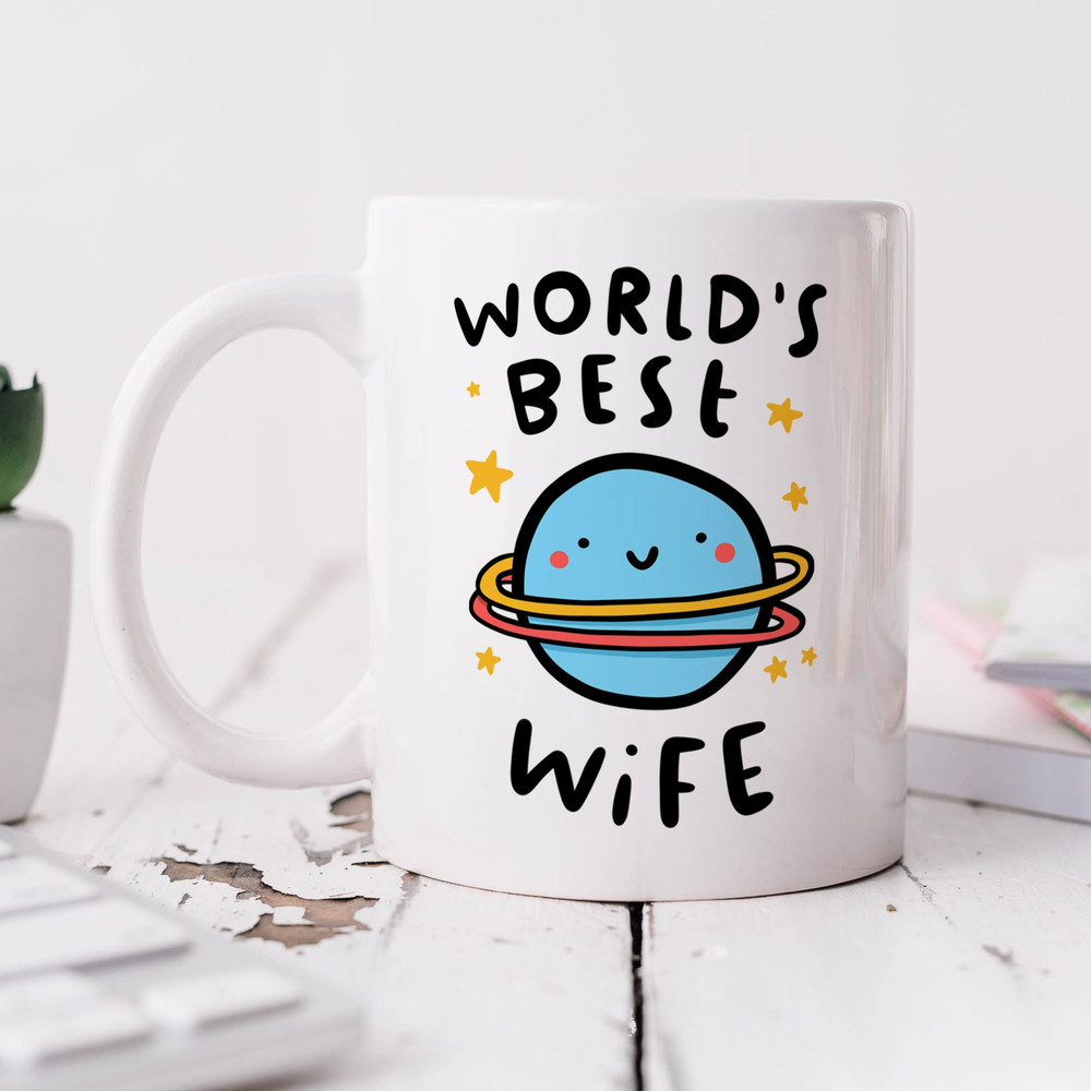 World's Best Wife Mug - Personalised Gift, Birthday Gift, Anniversary Gift, Valentine's Day Gift, Best Wife Gift.jpg