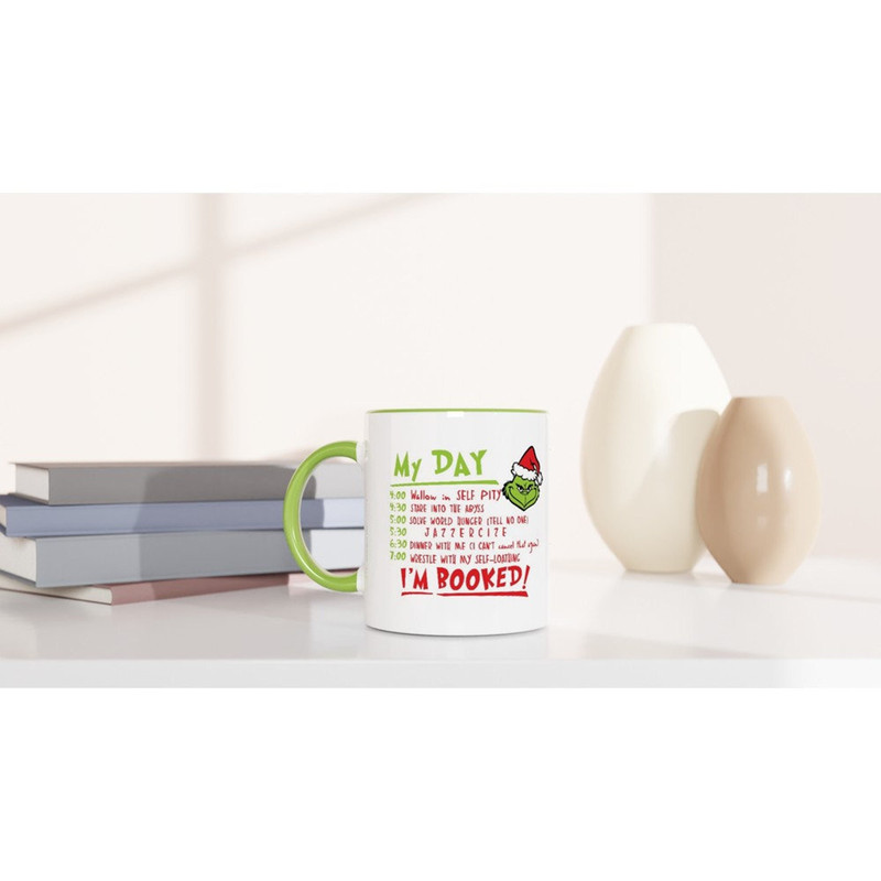 Merry Grinchmas Coffee Mug, Holiday Season Tea Cup, Gift for Grinch Fan, The Grinch, Christmas, Coffee Mug 11oz, Gift.jpg